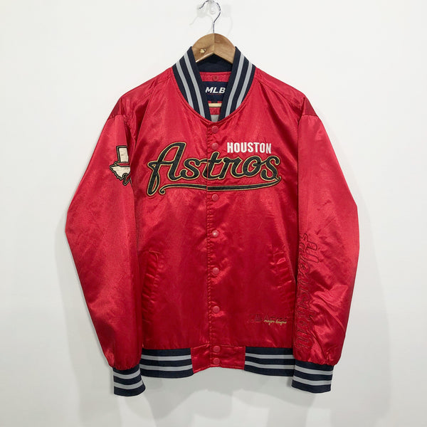 Vintage astros hot sale bomber jacket