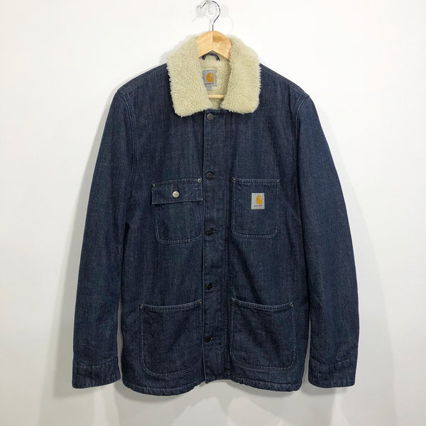 Carhartt fairmount coat on sale denim