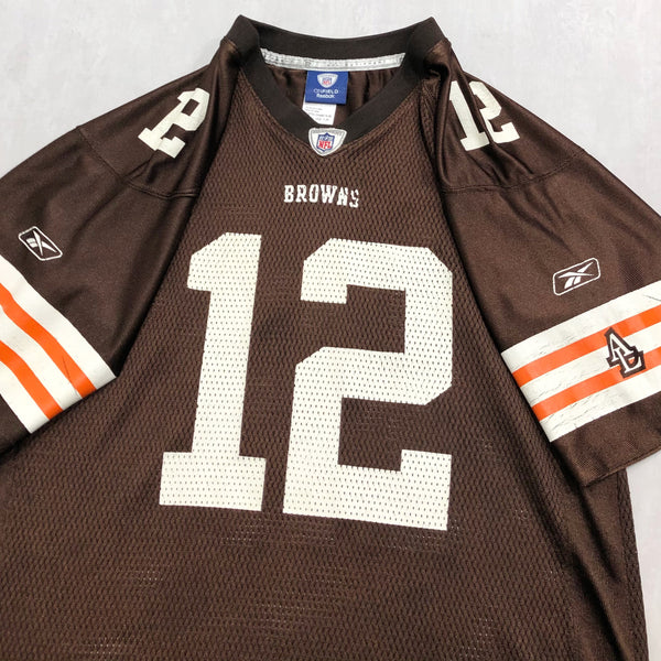 Reebok Nfl Jersey Cleveland Browns #12 Colt Mccoy (xs) – Vintagelandnz