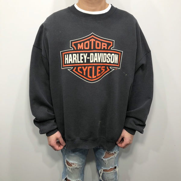 Harley davidson sweatshirt vintage online