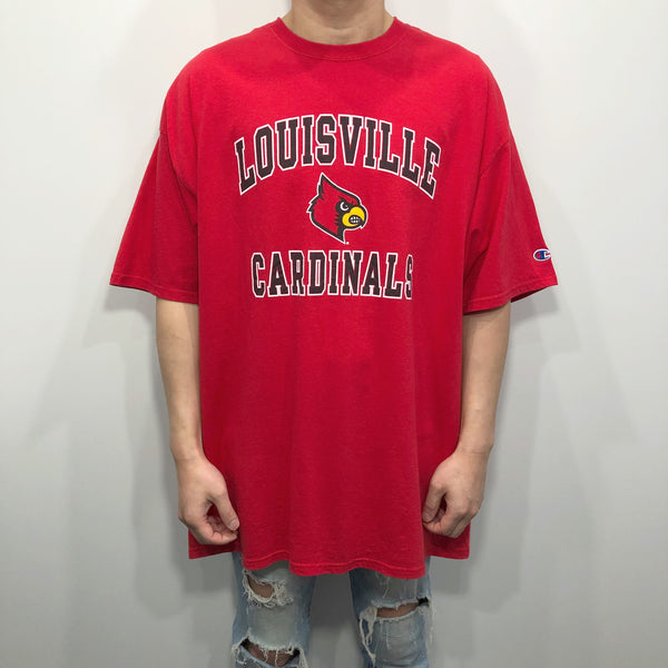 Louisville cardinals Black Short Sleeve Shirt Size Medium