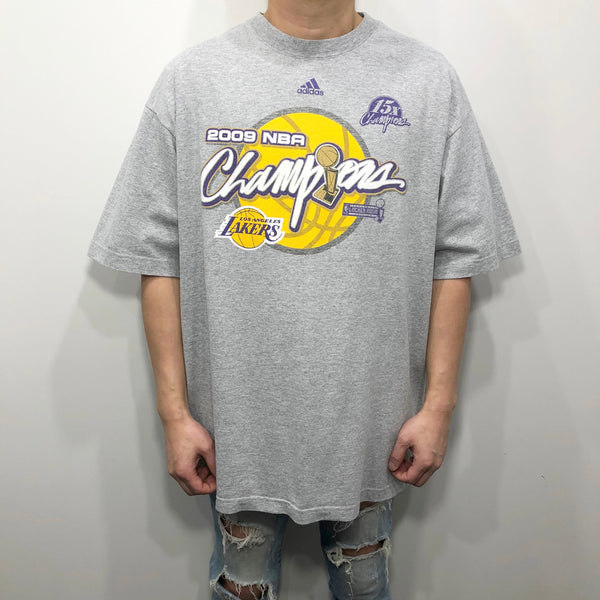 Adidas lakers t outlet shirt