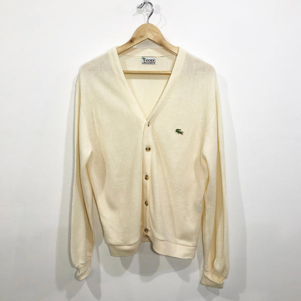 Vintage IZOD Lacoste Knit Cardigan (M)