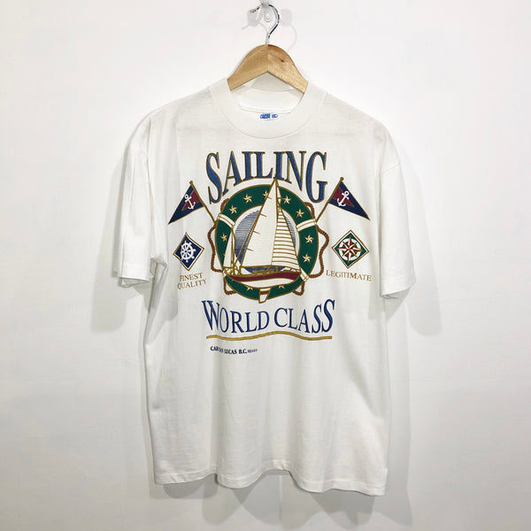 Vintage T-Shirt Sailing World Class (L)