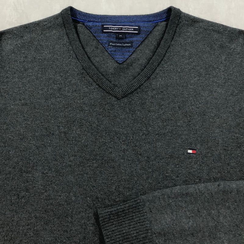 Tommy Hilfiger Cotton Cashmere Knit Sweater (M/SHORT)