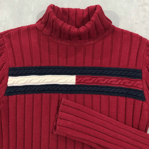 Tommy Hilfiger Roll Neck Knit Sweater (W/S)