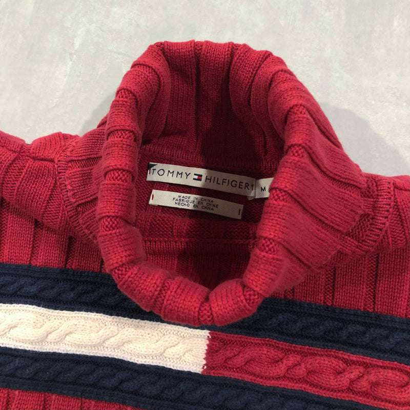 Tommy Hilfiger Roll Neck Knit Sweater (W/S)