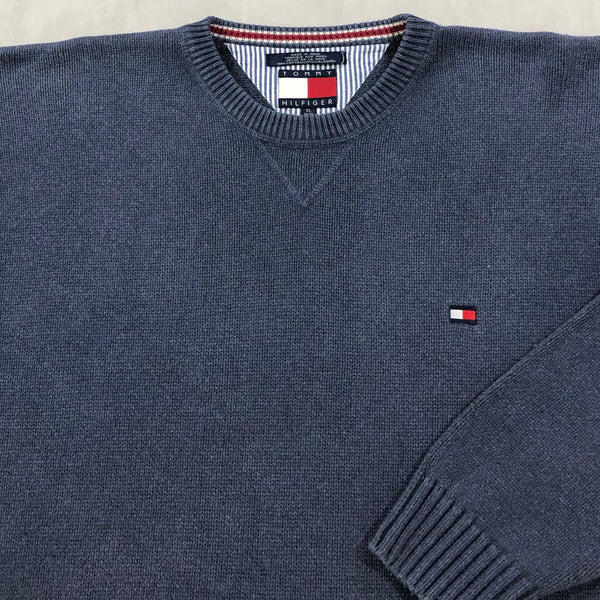 Vintage Tommy Hilfiger Heavy Knit Sweater (L/BIG)