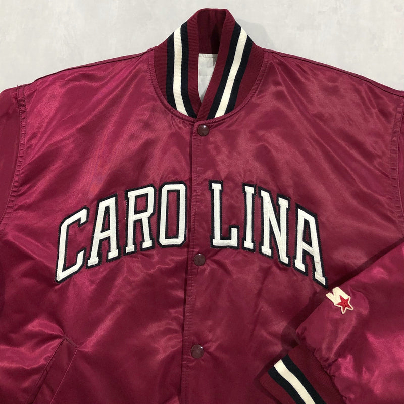 Vintage Starter Satin Jacket Carolina USA (L/BIG)