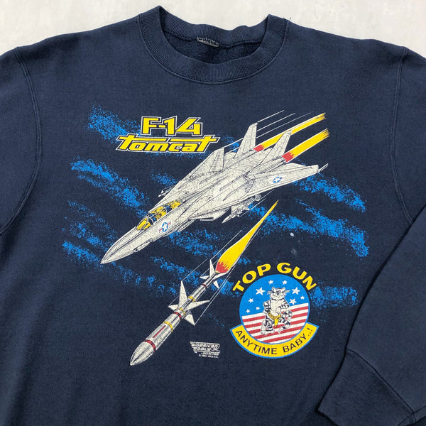 Vintage Sweatshirt 1987 F-14 Tomcat (M/SHORT)