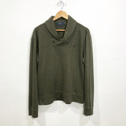 Polo Ralph Lauren Shawl Knit Sweater (M/SHORT)