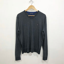 Tommy Hilfiger Cotton Cashmere Knit Sweater (M/SHORT)