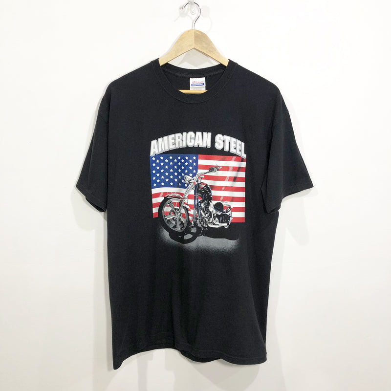 Hanes T-Shirt American Steel (L)