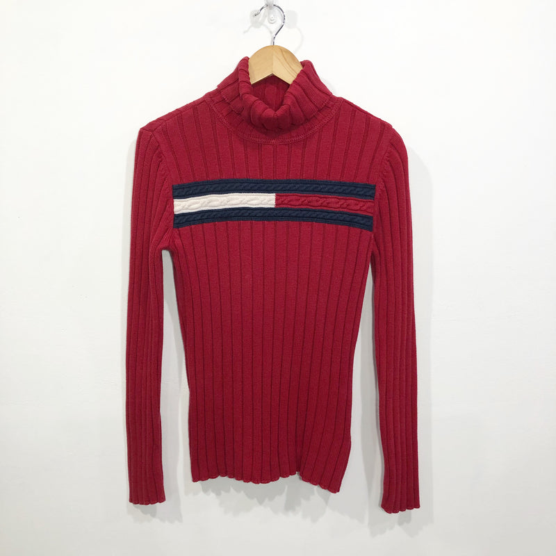 Tommy Hilfiger Roll Neck Knit Sweater (W/S)