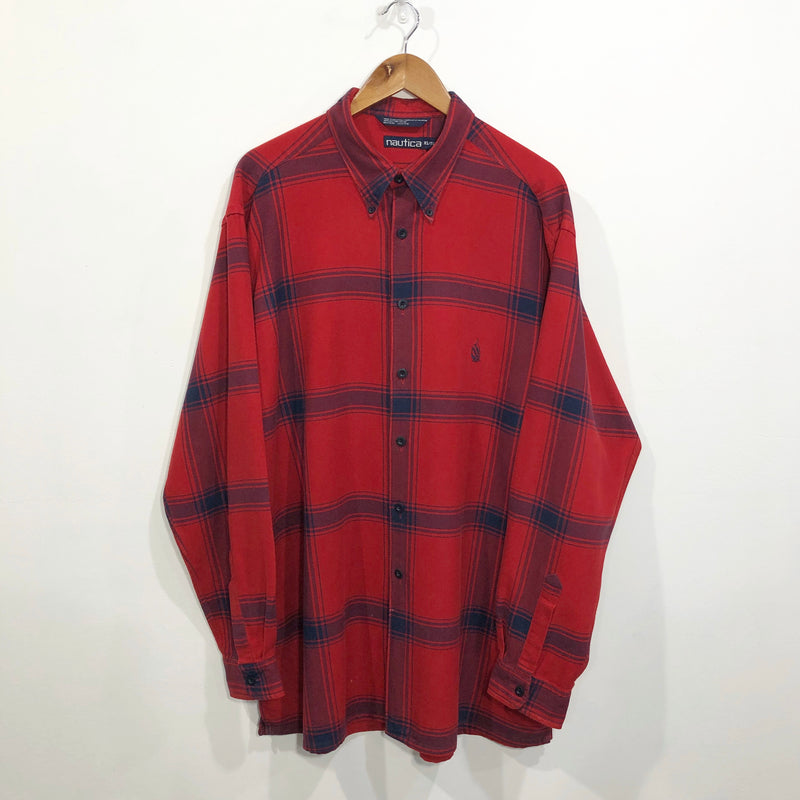 Vintage Nautica Shirt (XL/TALL)