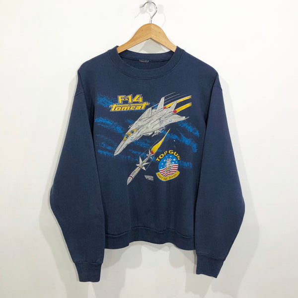 Vintage Sweatshirt 1987 F-14 Tomcat (M/SHORT)