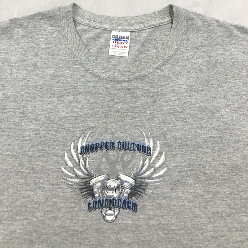 Gildan T-Shirt Chopper Culture Long Beach (M)