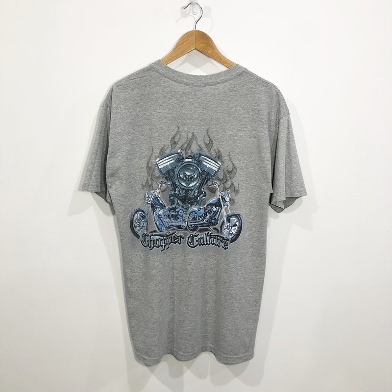 Gildan T-Shirt Chopper Culture Long Beach (M)