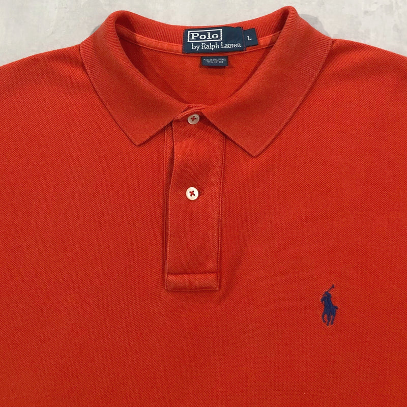 [Reworked] Polo Ralph Lauren Cropped Polo Shirt (L)