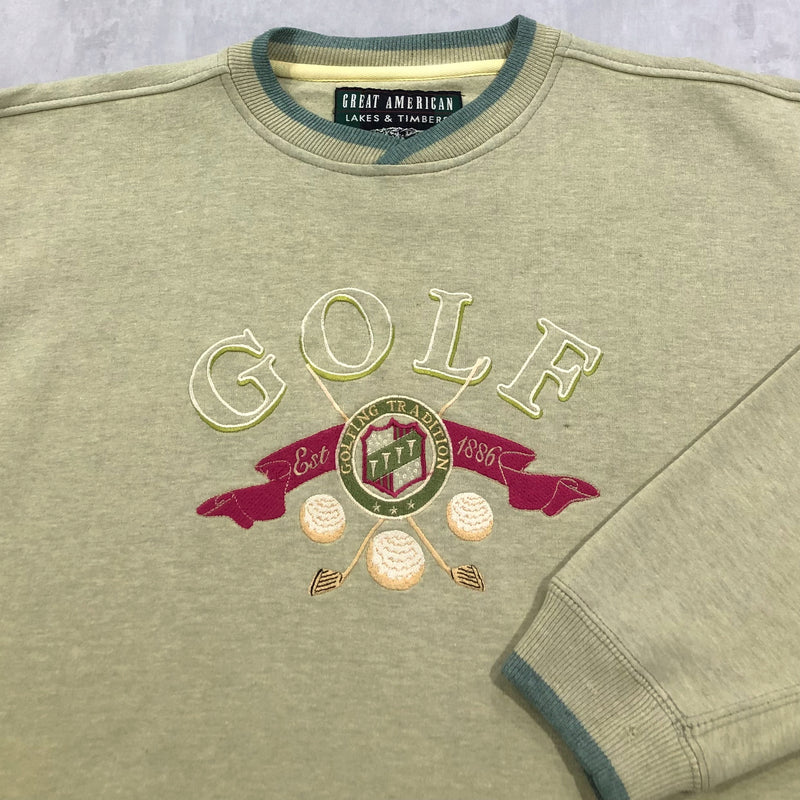 Vintage Sweatshirt Golf (L)