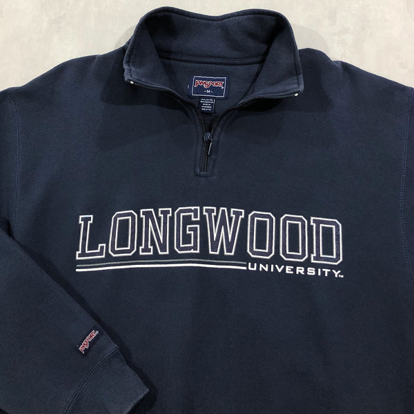 Vintage Jansport Sweatshirt Longwood University (M/SHORT)