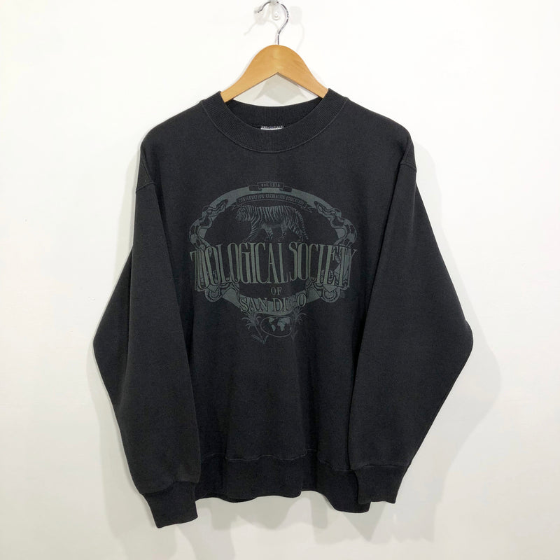 Vintage Hanes Sweatshirt Zoological Society (S)