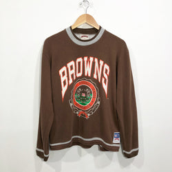 Vintage Nutmeg Sweatshirt NFL Cleveland Browns USA (W/M)