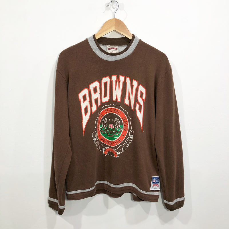 Vintage Nutmeg Sweatshirt NFL Cleveland Browns USA (W/M)