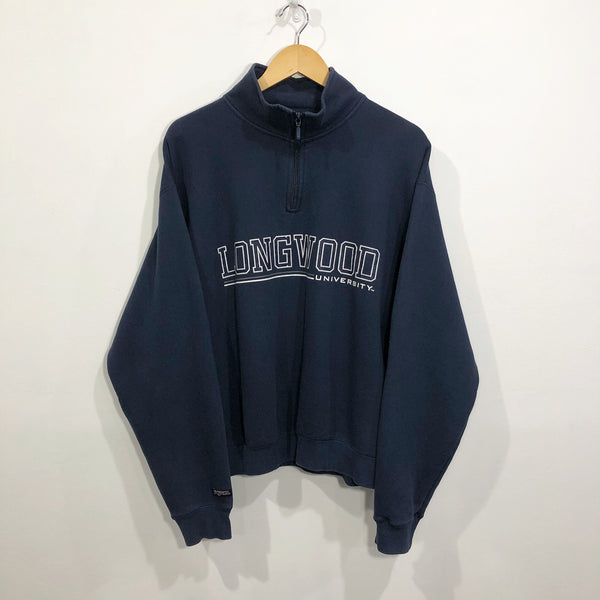 Vintage Jansport Sweatshirt Longwood University (M/SHORT)