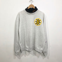 Vintage Majestic Roll Neck Sweatshirt NHL Boston Bruins USA (XL)