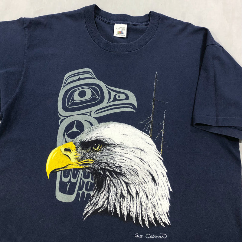 Vintage Fruit of the Loom T-Shirt Eagle (XL)