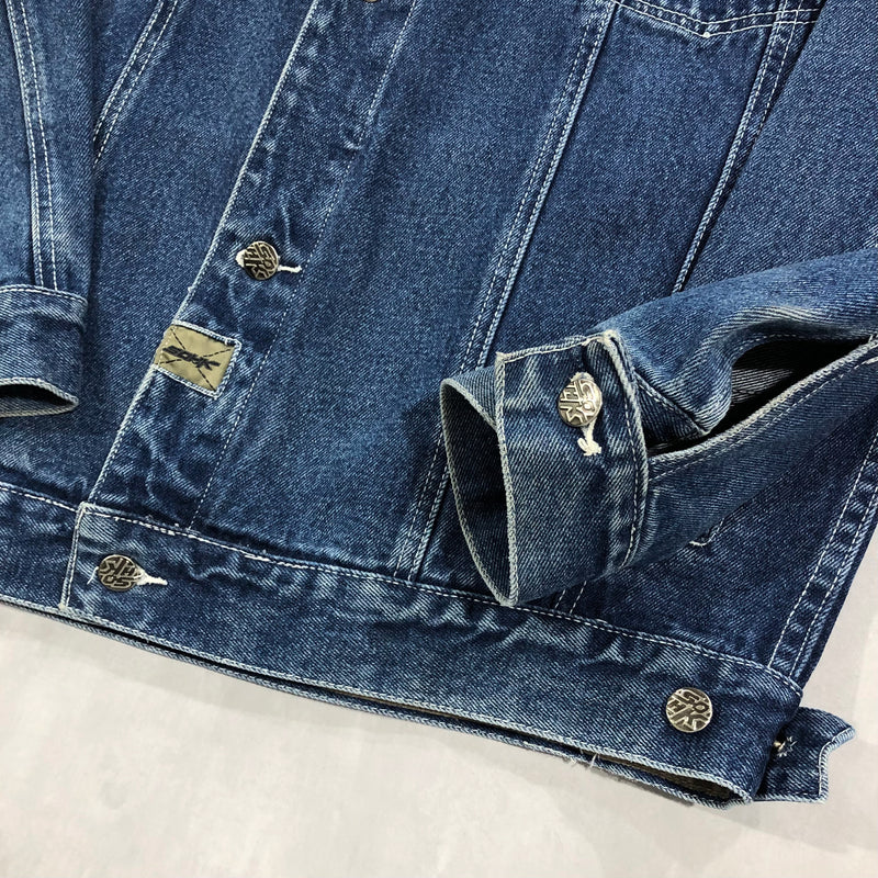 Vintage School of Hard Knocks Denim Jacket (M)