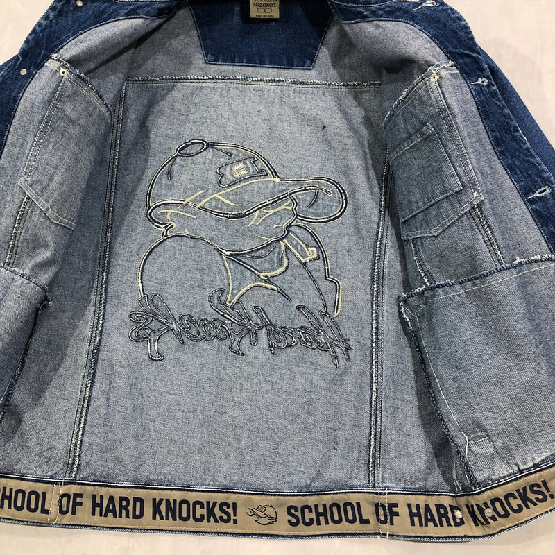 Vintage School of Hard Knocks Denim Jacket (M)