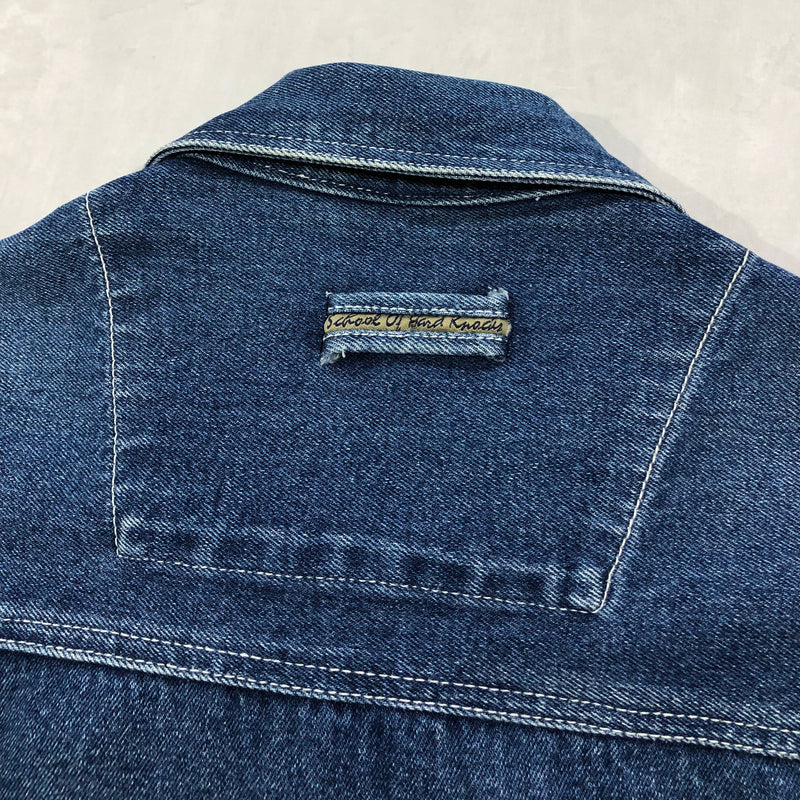 Vintage School of Hard Knocks Denim Jacket (M)