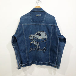 Vintage School of Hard Knocks Denim Jacket (M)