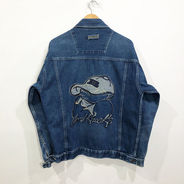 Vintage School of Hard Knocks Denim Jacket (M)