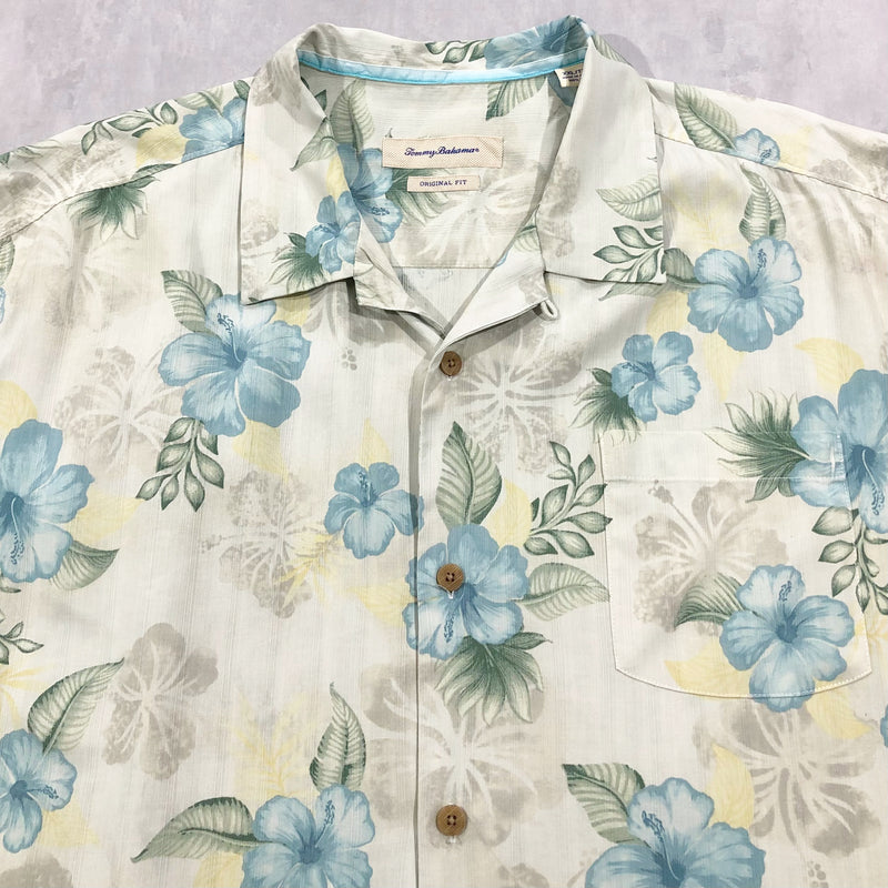 Tommy Bahama Hawaiian Shirt (2XL/BIG)