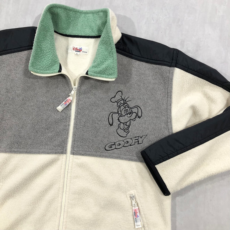 Vintage Disney Fleeced Jacket Goofy (L)