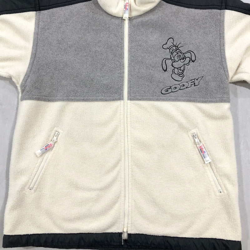 Vintage Disney Fleeced Jacket Goofy (L)