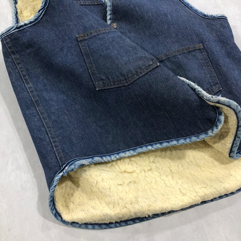 Vintage 80s Carhartt Denim Vest (M/SHORT)