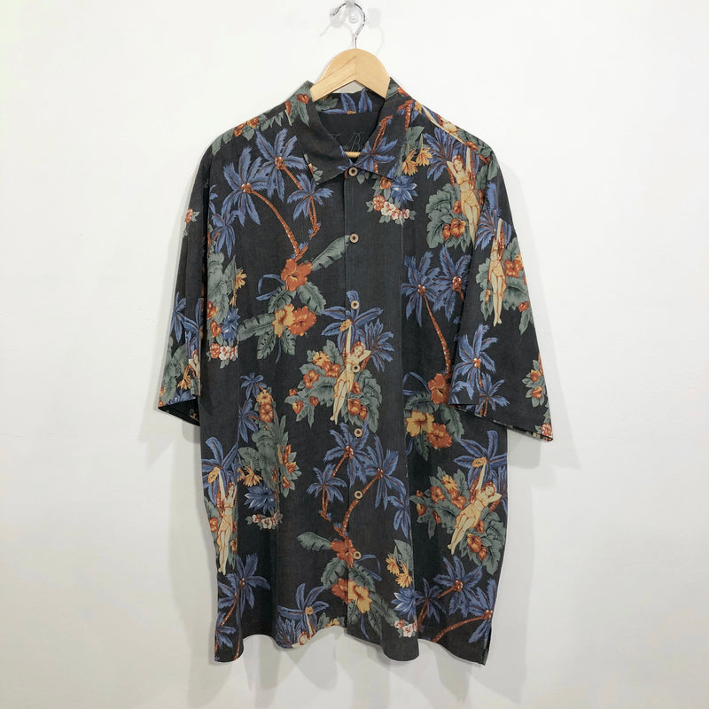 Tommy Bahama Hawaiian Shirt (3XL/TALL)