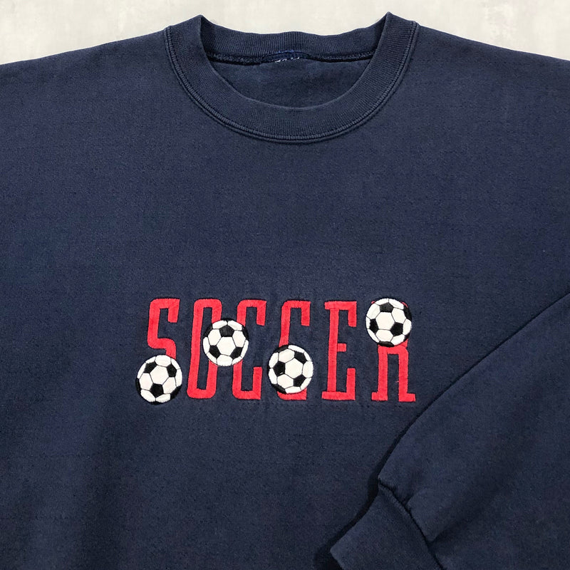 Vintage Sweatshirt Soccer (M)