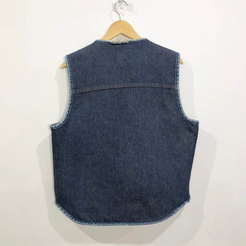 Vintage 80s Carhartt Denim Vest (M/SHORT)