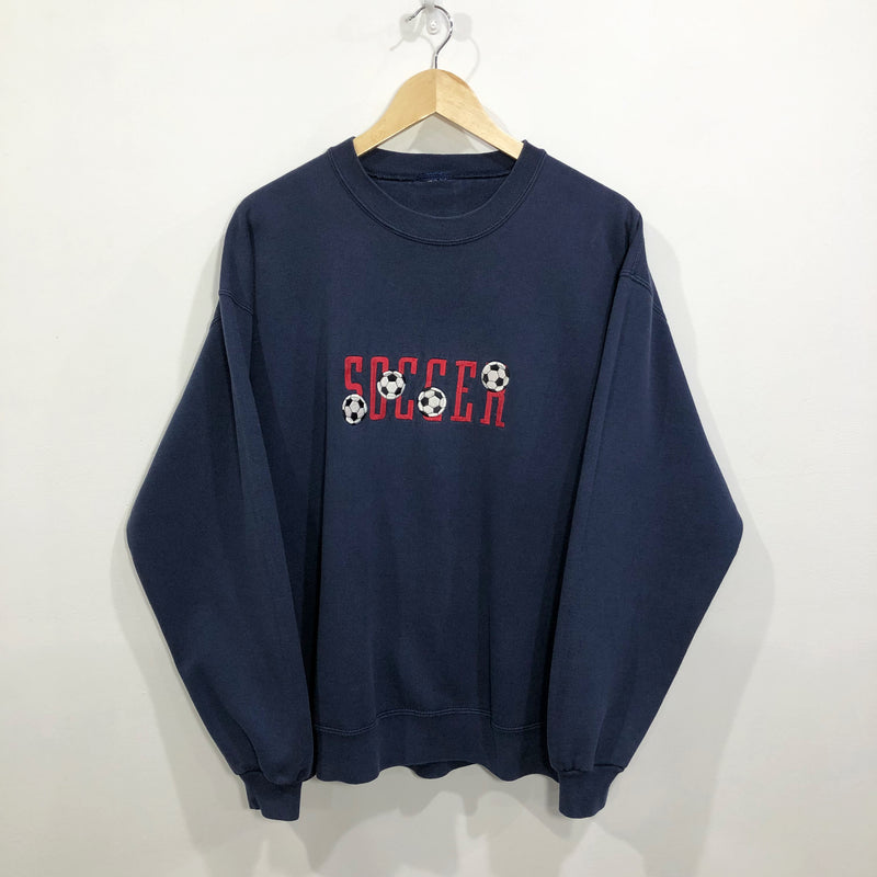 Vintage Sweatshirt Soccer (M)