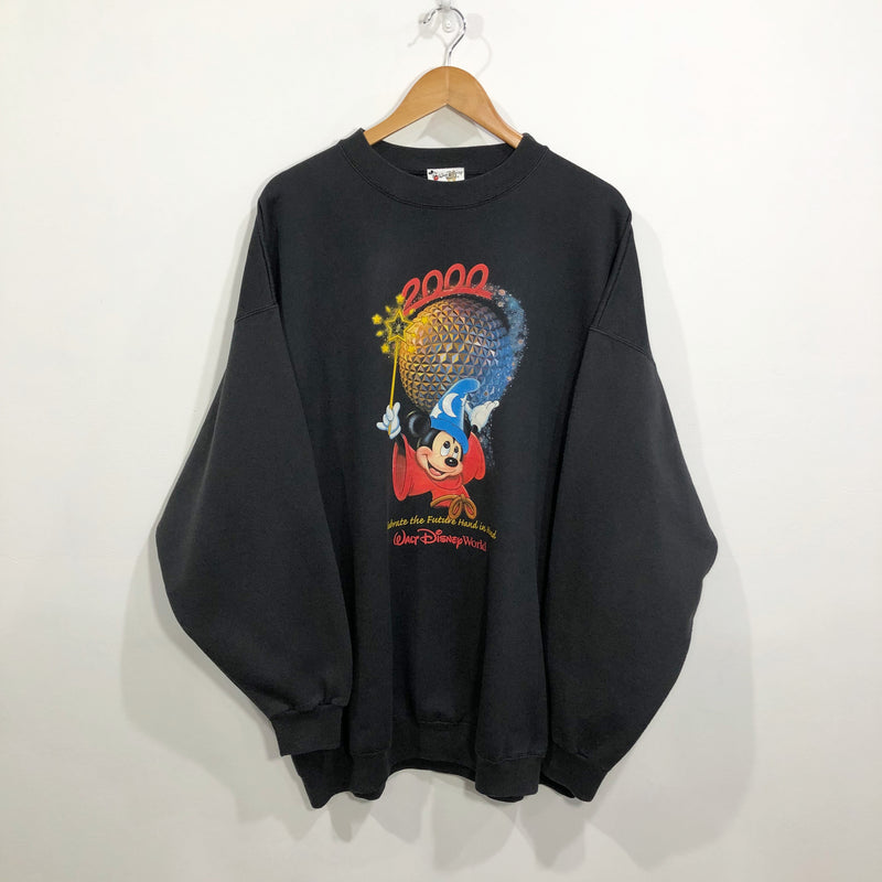 Vintage Disney Sweatshirt 2000 Walt Disney World USA (2XL)