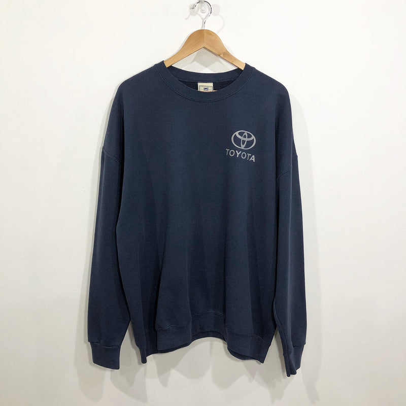 Vintage Lee Sweatshirt Toyota (2XL)