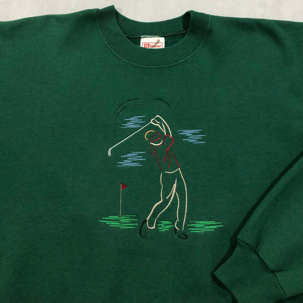 Vintage Hanes Sweatshirt Golf (L/SHORT)