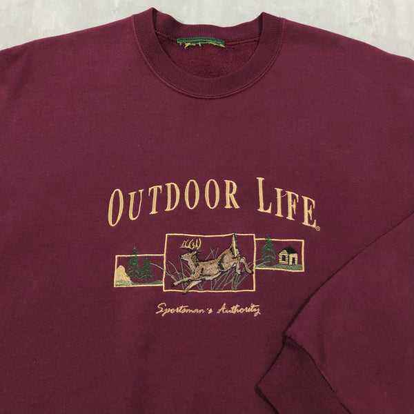 Vintage Sweatshirt Outdoor Life (M)