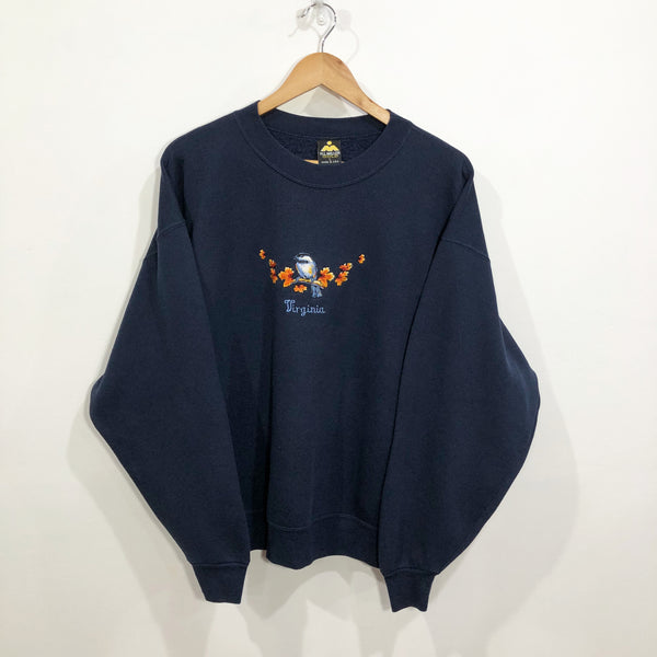 Vintage Sweatshirt Virginia USA (L/SHORT)