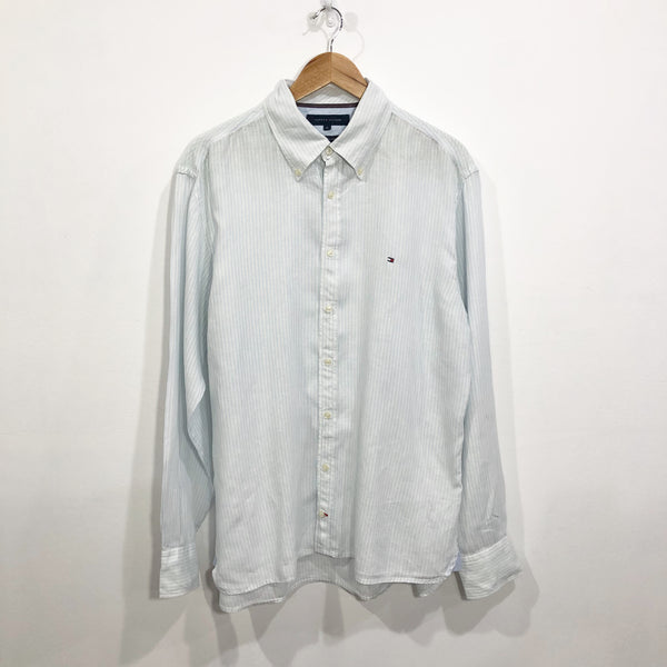 Tommy Hilfiger Linen Shirt (XL)